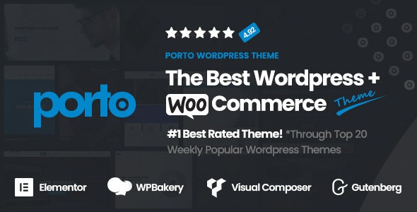 Porto v6.2.2 - Responsive eCommerce WordPress Theme