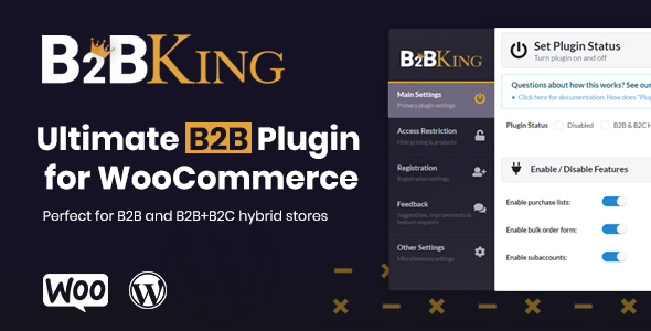 B2BKing v4.9.47 - The Ultimate WooCommerce B2B & Wholesale Plugin
