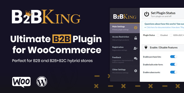 B2BKing v3.5.3 - The Ultimate WooCommerce B2B & Wholesale Plugin