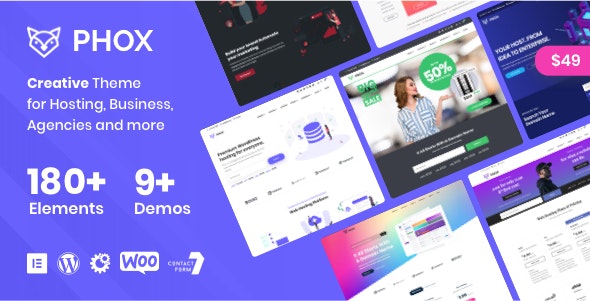Phox v1.7.6 - Hosting WordPress & WHMCS Theme