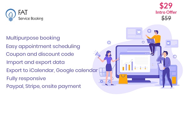 Fat Services Booking v4.3 - Automated Booking and Online Scheduling