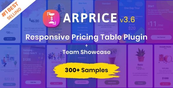 ARPrice v4.0.3 - Ultimate Compare Pricing table plugin