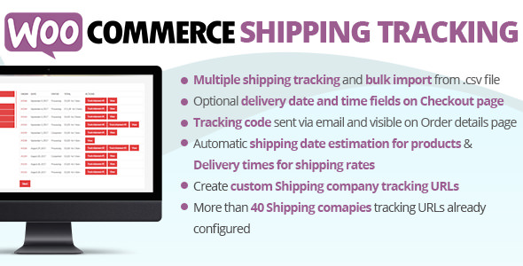 WooCommerce Shipping Tracking Plugin v28.5