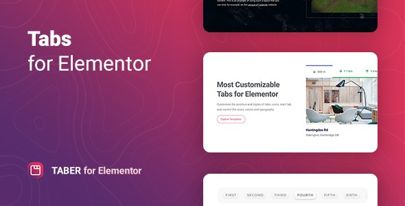 Taber v1.0.2 - Tabs for Elementor