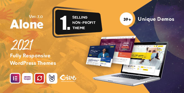 Alone v7.6.3 - Charity Multipurpose Non-profit WordPress Theme