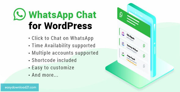 WhatsApp Chat WordPress v3.6.2