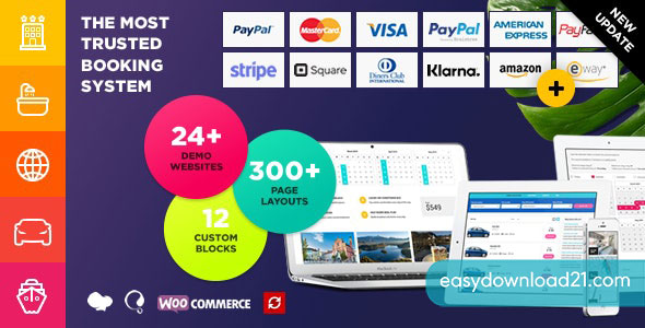 Book Your Travel v8.17.4 - Online Booking WordPress Theme