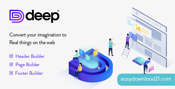 Deep v5.0.0 - Creative Multi-Purpose WordPress Theme