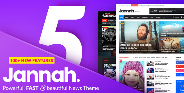 Jannah News v5.4.10 - Newspaper Magazine News AMP BuddyPress