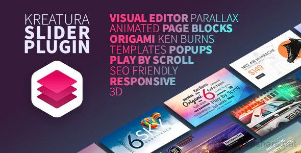 Kreatura v7.14.3 - Slider Plugin for WordPress