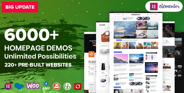 Soledad v8.3.9 - Multi-Concept Blog/Magazine WP Theme