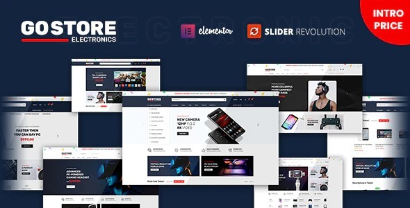 GoStore v1.4.6 - Elementor WooCommerce WordPress Theme