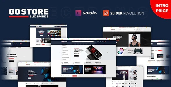 GoStore v1.2.3 - Elementor WooCommerce WordPress Theme