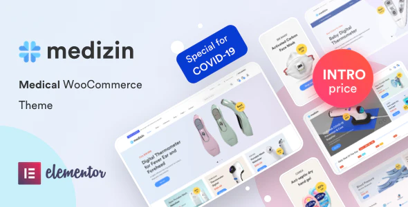 Medizin v1.5.4 - Medical Elementor WooCommerce Theme