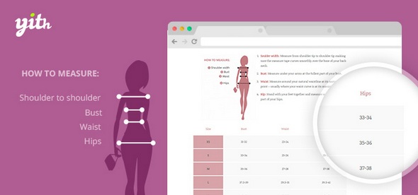 YITH Product Size Charts For WooCommerce Premium V1.1.6