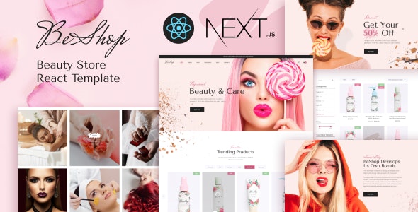 BeShop – Beauty eCommerce React Next JS Template