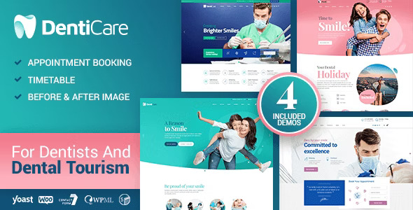 DentiCare v1.3.0 - Medical, Dentist & Dental Clinic