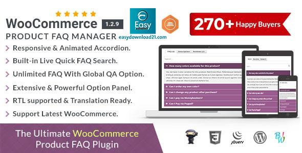 WooCommerce Product FAQ Manager v1.3.1