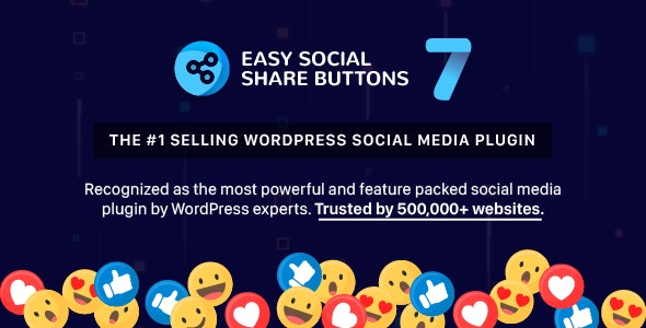 Easy Social Share Buttons for WordPress v9.2