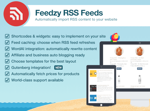Feedzy v2.4.1 - RSS Feeds Premium WordPress Plugin