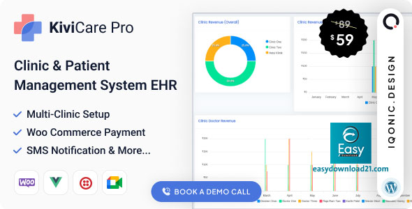 KiviCare Pro v2.3.0 - Clinic & Patient Management System EHR (Add-on)