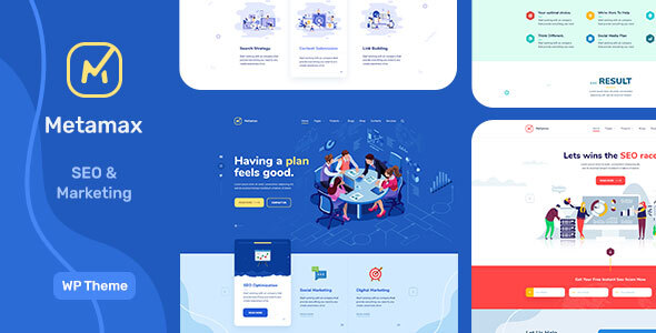 MetaMax v1.1.3 - SEO and Marketing WordPress Theme