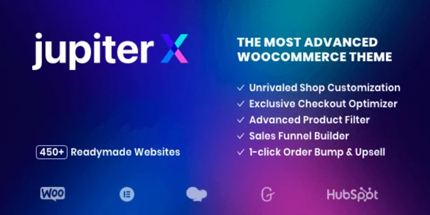 JupiterX v4.9.1 - Website Builder For WordPress & WooCommerce