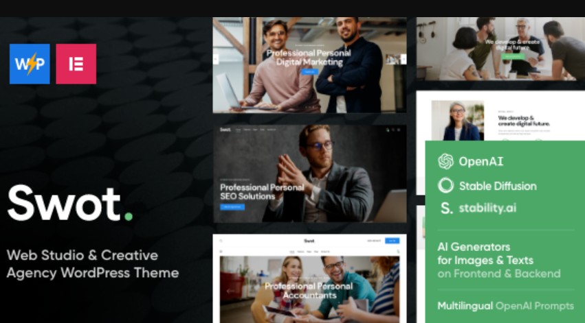 Swot v1.6 - Digital Agency Business & Corporate WordPress Theme